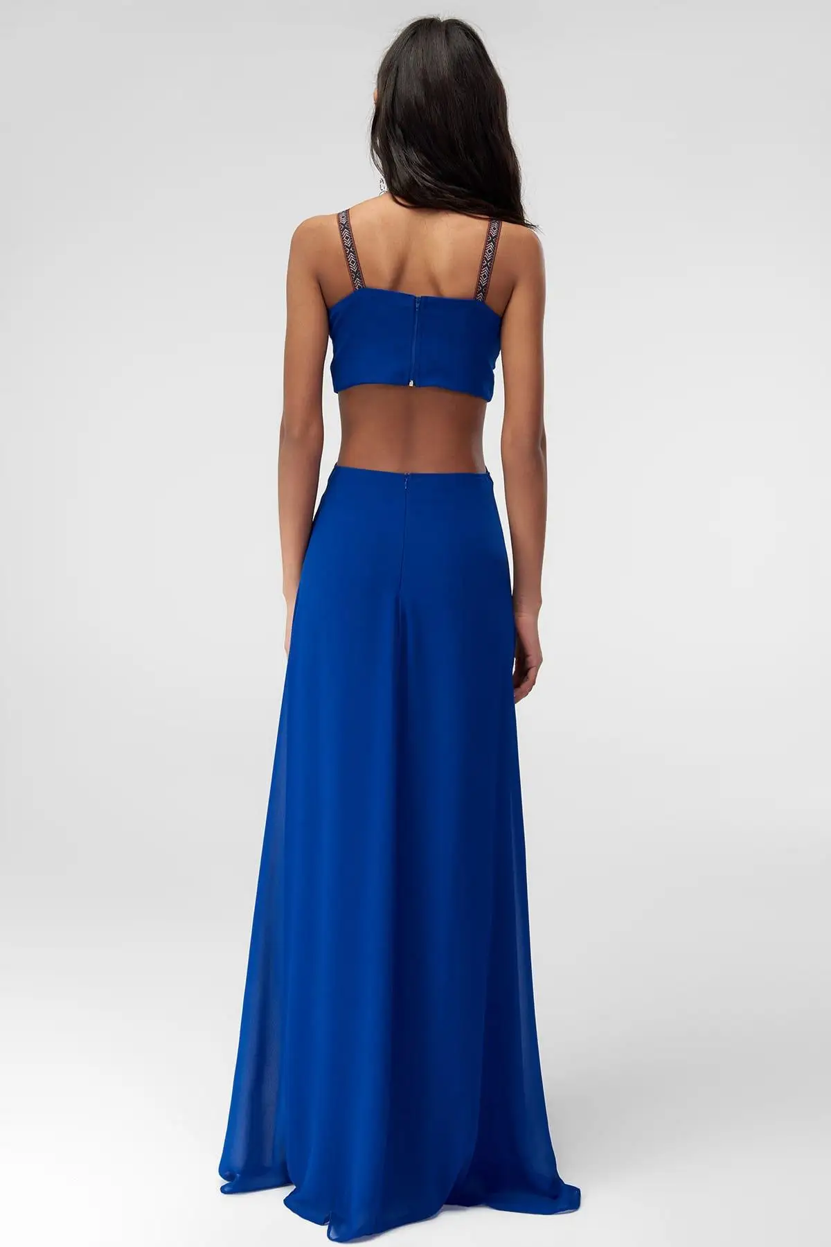 Trendyol Saks платье с вырезами TWOSS19EH0278|Женские платья| |