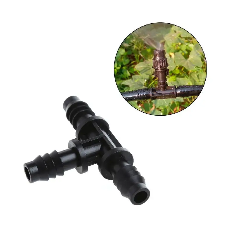 Пластиковый Т-образный шланг с зазубриной 3 канала 8 мм 5 шт. | Дом и сад