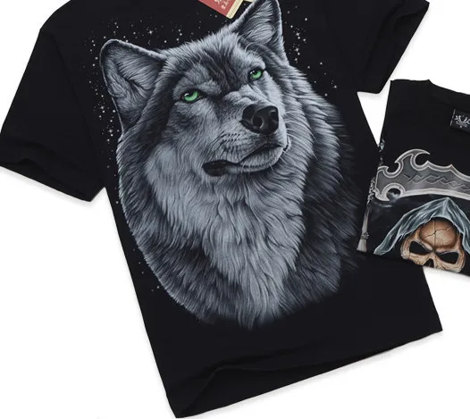 Новинка 2015 Летние Стильные мужские модные хлопковые футболки 3 d с изображением