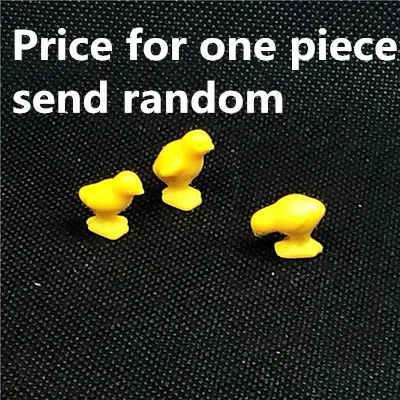 mini yellow birds Маленькие модели животных Playmobil, милые птицы, коала, белка, медведь, рыбка, фигурки для детей, поделки, фигурки, Playmobil, оригинальные игрушки для детей - Цвет: mini yellow birds