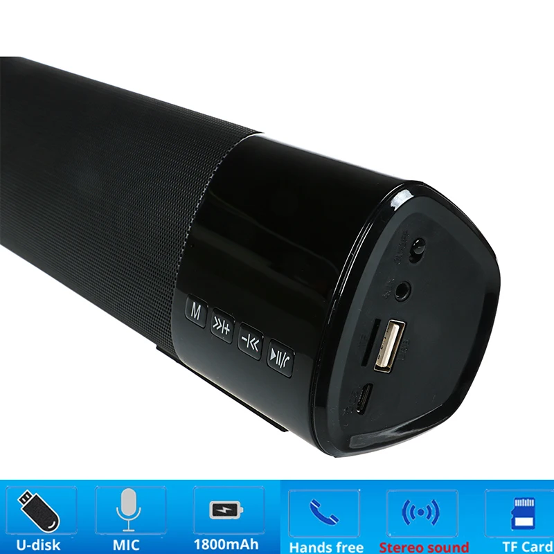 ТВ звуковая панель портативный бумбокс телефон ПК динамик Bluetooth беспроводной громкий динамик домашний кинотеатр система Саундбар радио mp4 плеер