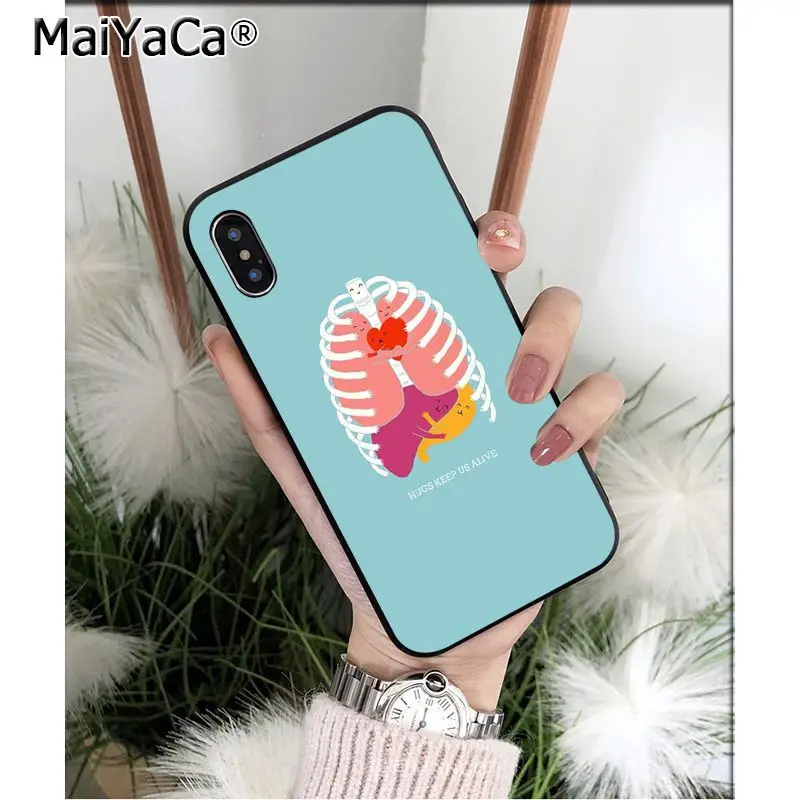 A4 MaiYaCa медицинский клиент высокого качества чехол для телефона для Apple iPhone 8 7 6 6S Plus X XS MAX 5 5S SE XR - Цвет: A4