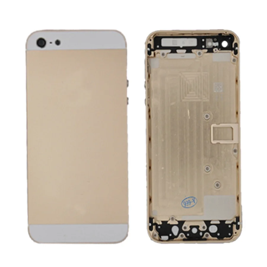 Средняя рамка Шасси для IPhone 5G 5S 5SE задняя батарея Дверь крышка Корпус телефона