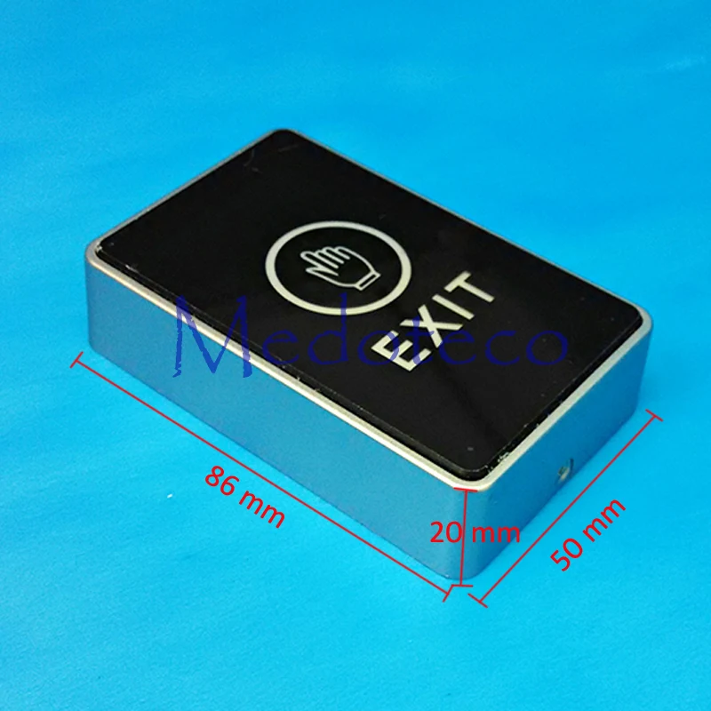 NO NC COM сенсорный выключатель с подсветкой|button nc|button exitnc no |