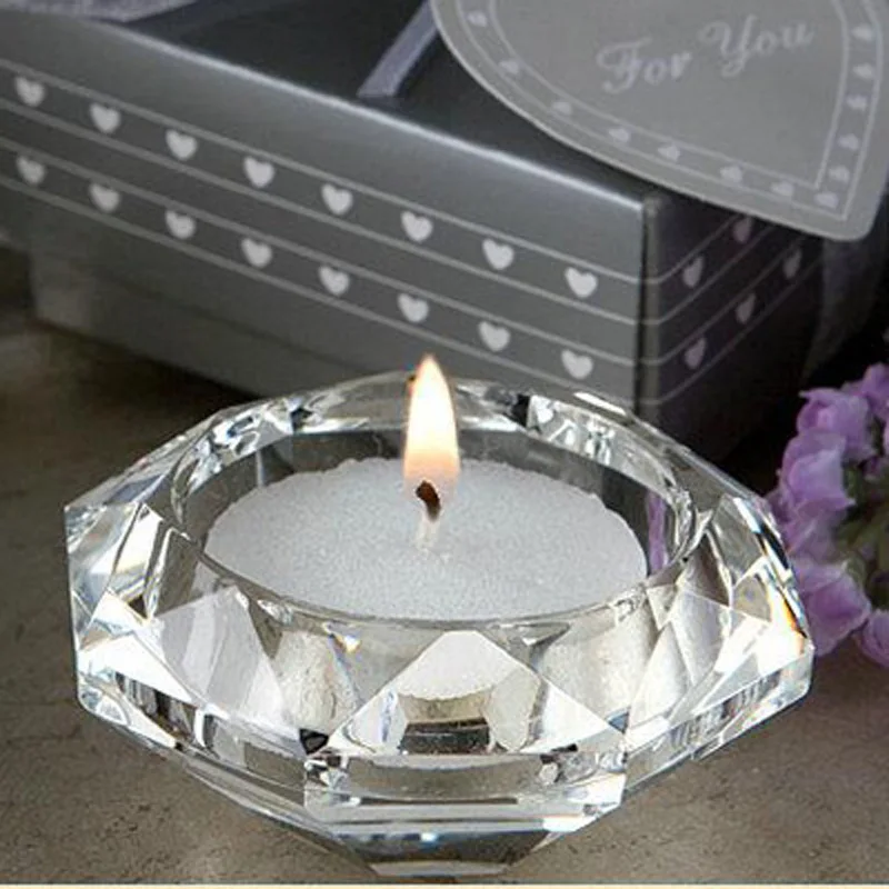 5 шт./лот Новые Хрустальные Подсвечники творческой форме сердца стоять столб для