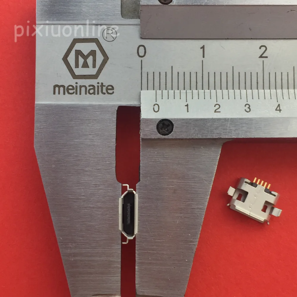 10 шт. G31Y микро USB 5pin гнездо разъем кудрявый рот 2 ноги для мобильного телефона PDA