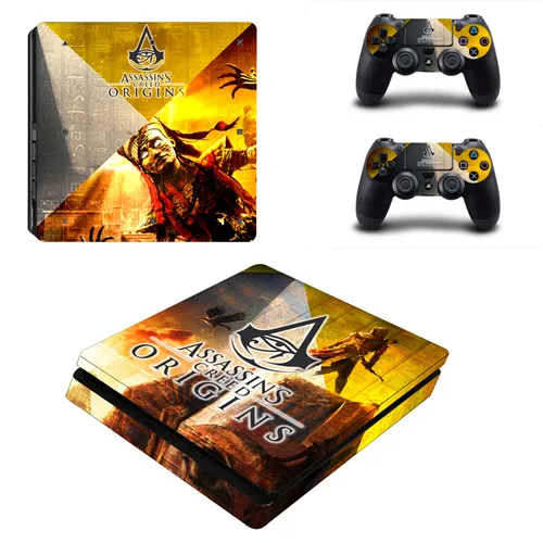 YSP4S-1905 Horizon Zero Dawn PS4 тонкая наклейка защитный чехол из поликарбоната Стикеры для PS4 Slim консоли и контроллер виниловые наклейки на кожу - Цвет: YSP4S-1905