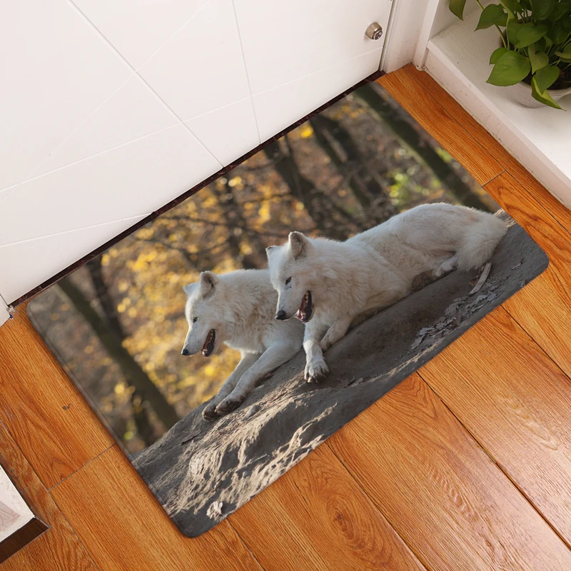 Новинка 2017 ковры с принтом ледника Нескользящие кухонные коврики для дома