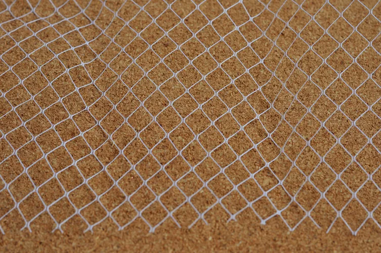 Вуаль с большим отверстием 2 м/лот ширина 20 см/45 см материал: черный/отбеливатель