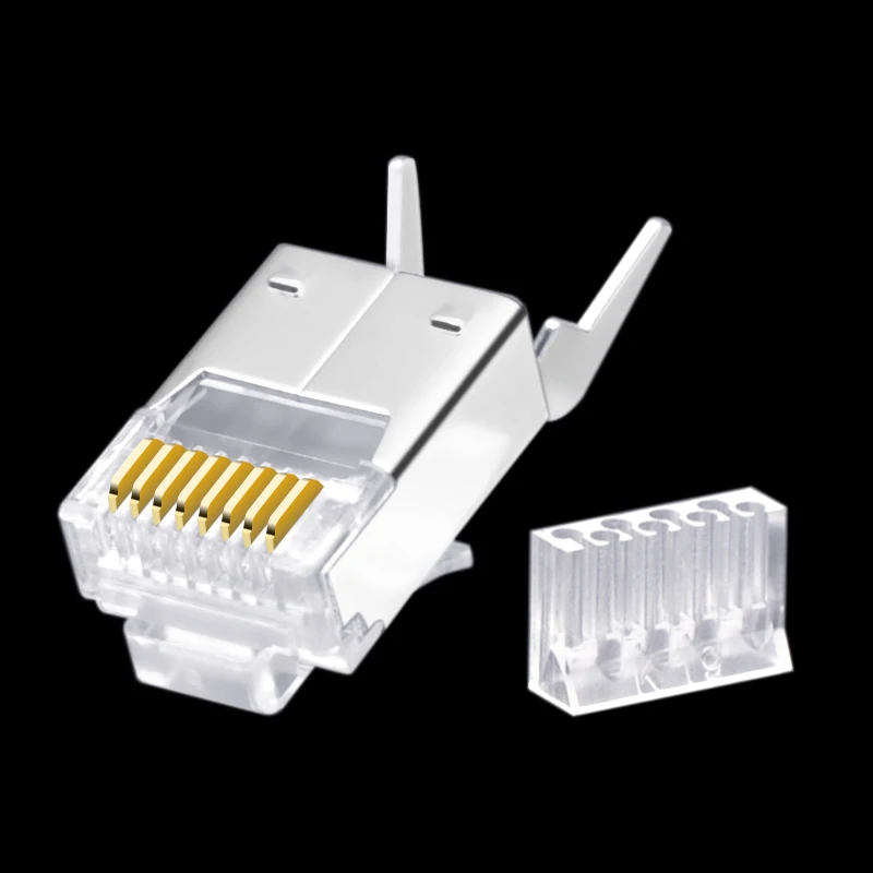 CNCOB двухкомпонентный Ethernet разъем rj45 сетевой кабель с кристаллической головкой