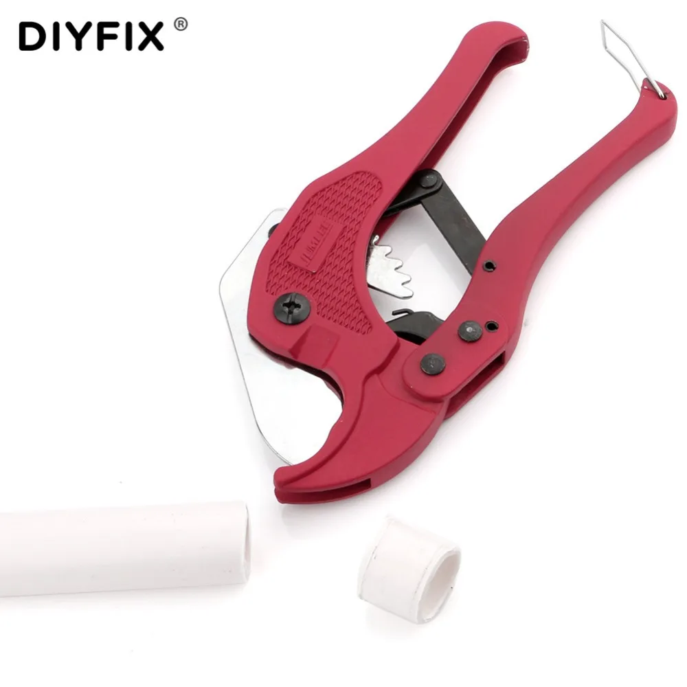 DIYFIX 3-40mm PVC Pipe Cutter Shears SK-5 Ratchet Scissors Tube PVC/PU/PP/PE Hose Cutting Hand Tools | Инструменты