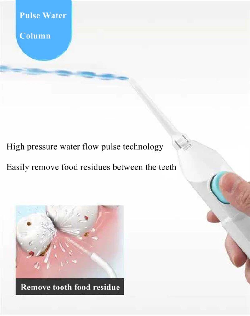 1 шт. Стоматологический Ирригатор полости рта power Floss Flosser беспроводной струйный аппарат для отбеливания зубов полости рта очищающее средство для зубов и полости рта