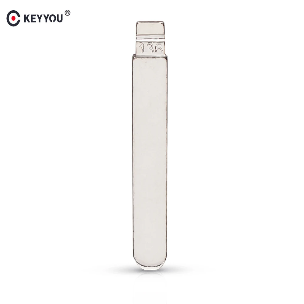 Оригинальный запасной флип-ключ KEYYOU 5X 10X для автомобильного ключа-пульта CHANA EADO 136
