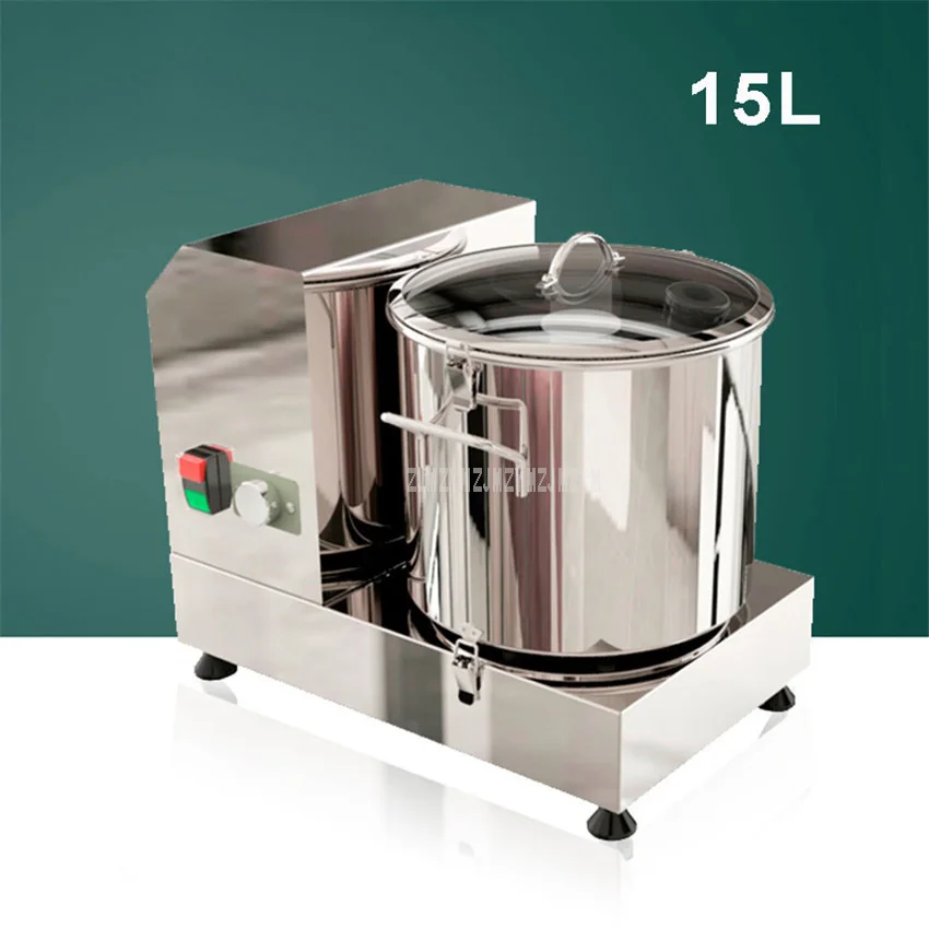 15 л Коммерческая электрическая мясорубка из нержавеющей стали овощной имбирь