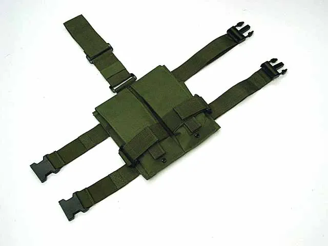 Тактический военный армейский Страйкбол M4 5 56 сумка для журнала с двумя ножками