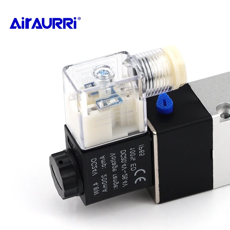 Electromagnetic reversing valve for pneumatic components 3V310-10 solenoid valve 220V 24V AC DC 12V 24V 36V 380V