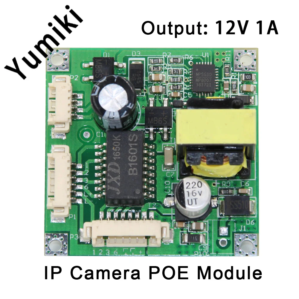 Модуль poe для ip-камеры 48 В вход 38*38 мм плата модуля | Безопасность и защита