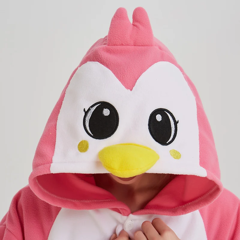 кигуруми для взрослых Новый Пингвин комбинезон Пижама Kigurumi Хэллоуина цельный