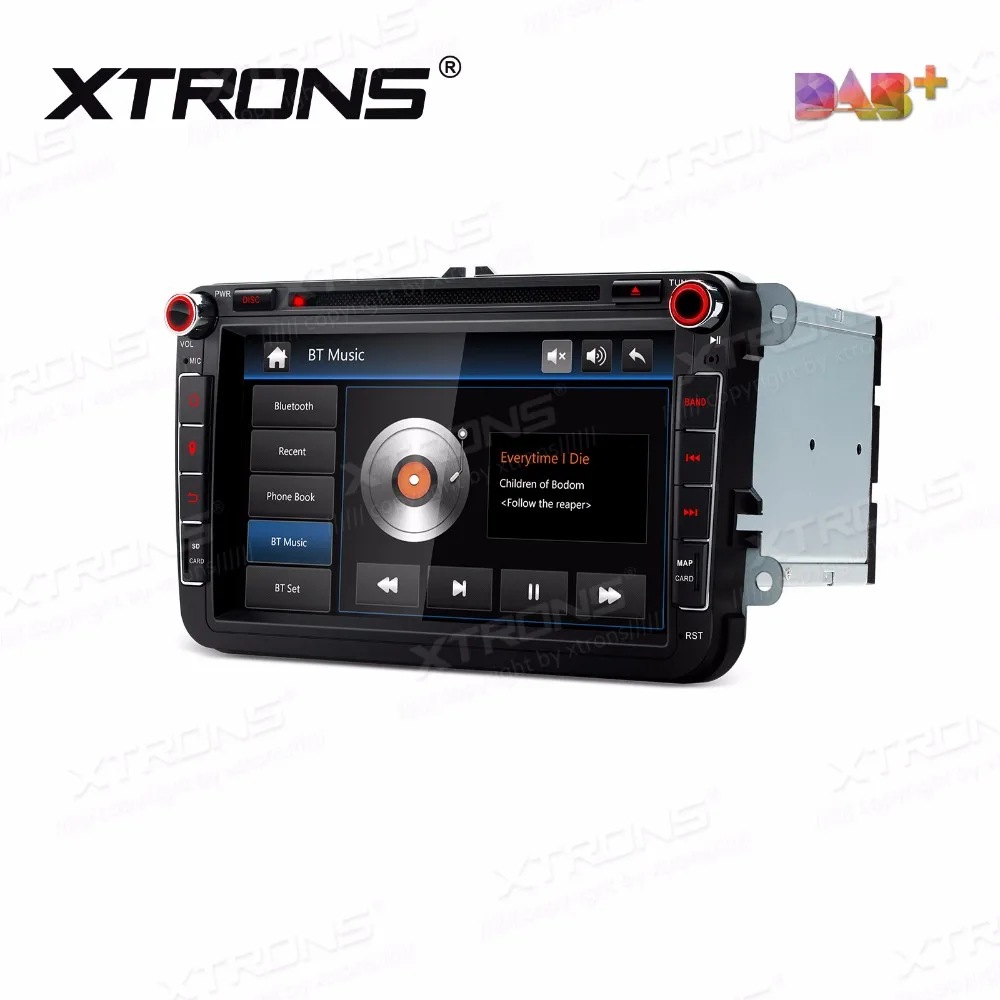 Автомобильный DVD плеер XTRONS 8 дюймов 2 din радио DAB + Canbus GPS навигация для Volkswagen Amarok Beetle