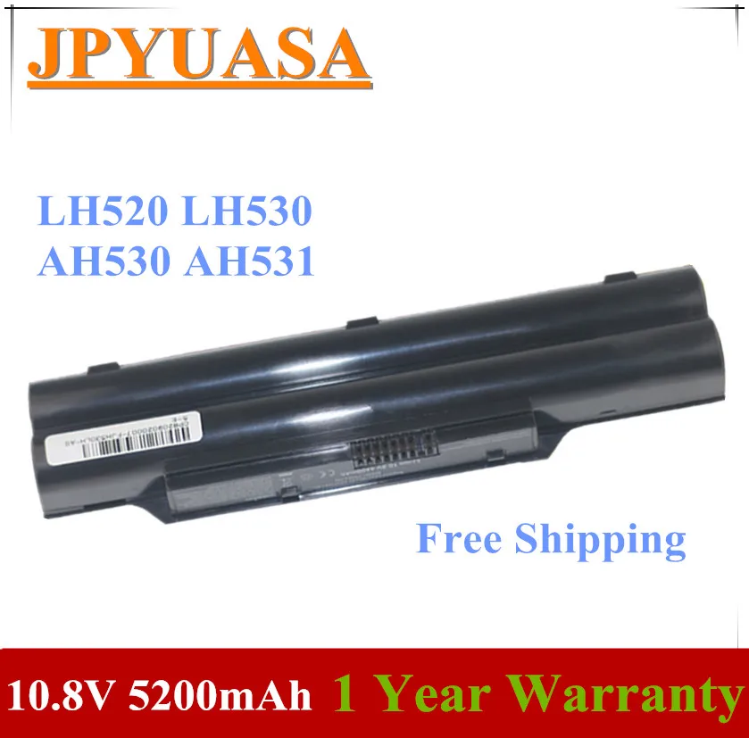 Bateria 7xinbox com 10.8v e 5200mah para Fujitsu Fpcbp250 Cp477891 Fpcbp250ap para Lifebook Lh520 Lh530 Ah531 Ph520 A530 A531 Bp250