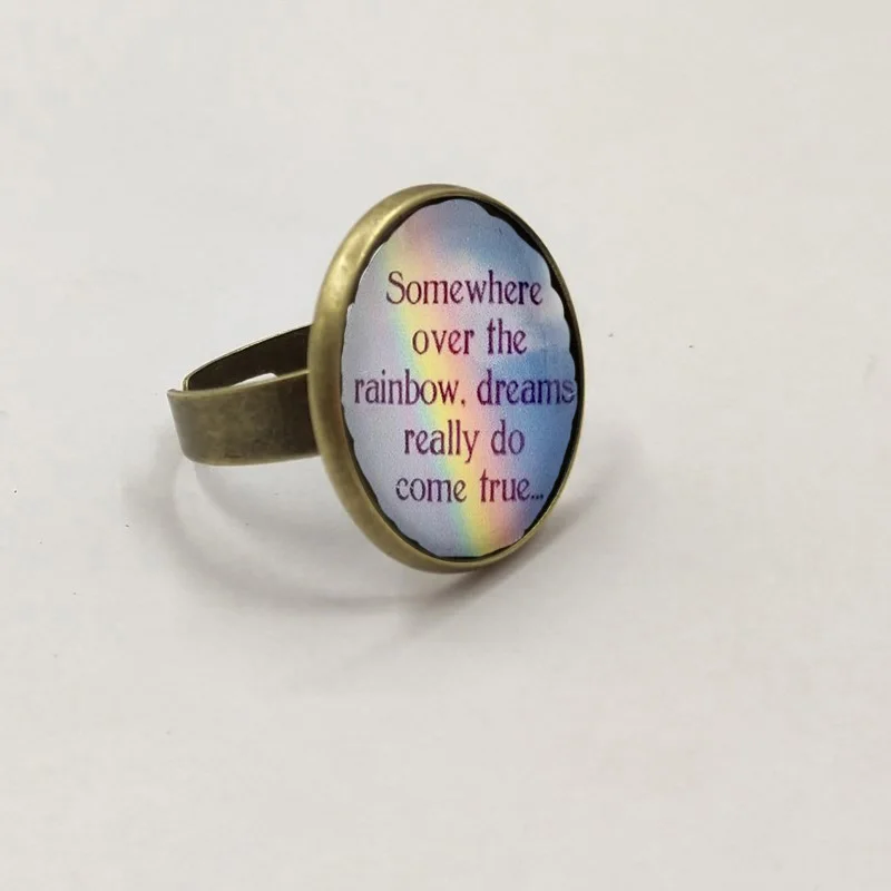 Где-то над радужным стеклянным подвесным кольцом | Волшебник из страны Оз