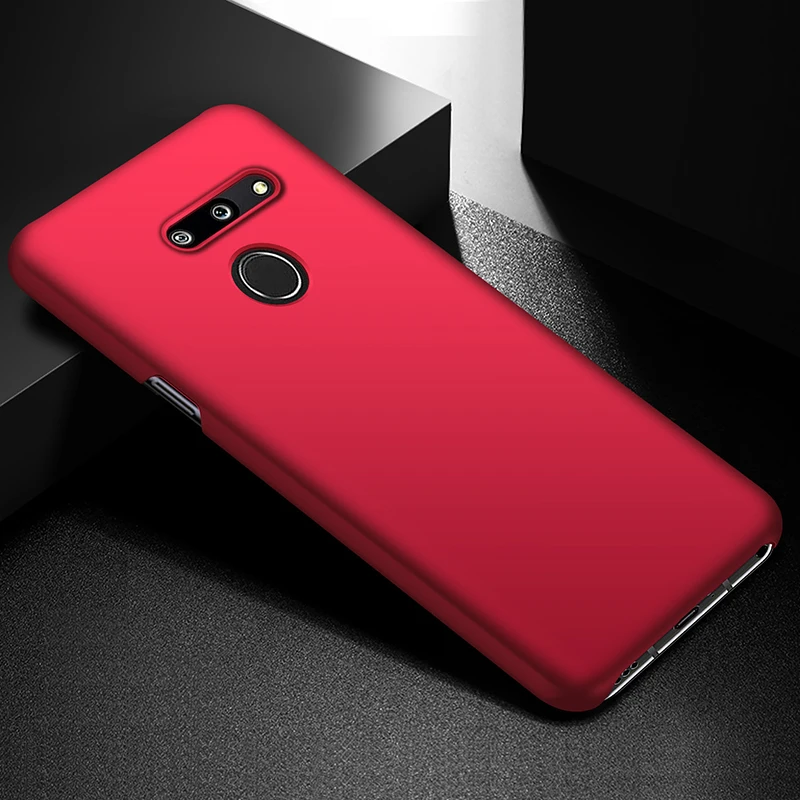 Red Чехол YonLinTan, чехол, для LG G3 G4 LG G5 G6 G7, Роскошный Жесткий чехол для телефона из поликарбоната, для LG G8 G2 d855, оригинальная задняя крышка - Цвет: Red