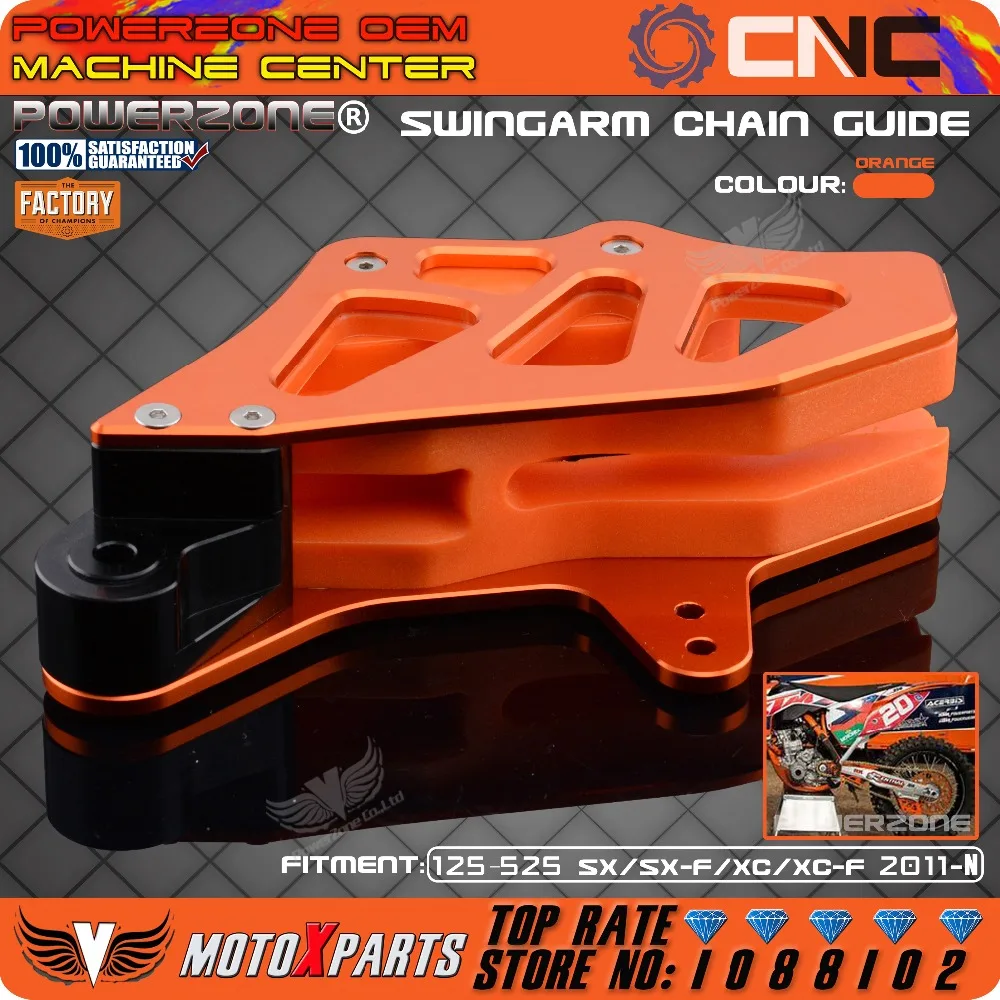 Защитный слайдер для KTM EXC EXCF SX SXF XC XCF XCW 125 530 2008 2015 мотокросса эндуро|motocross enduro|ktm chain