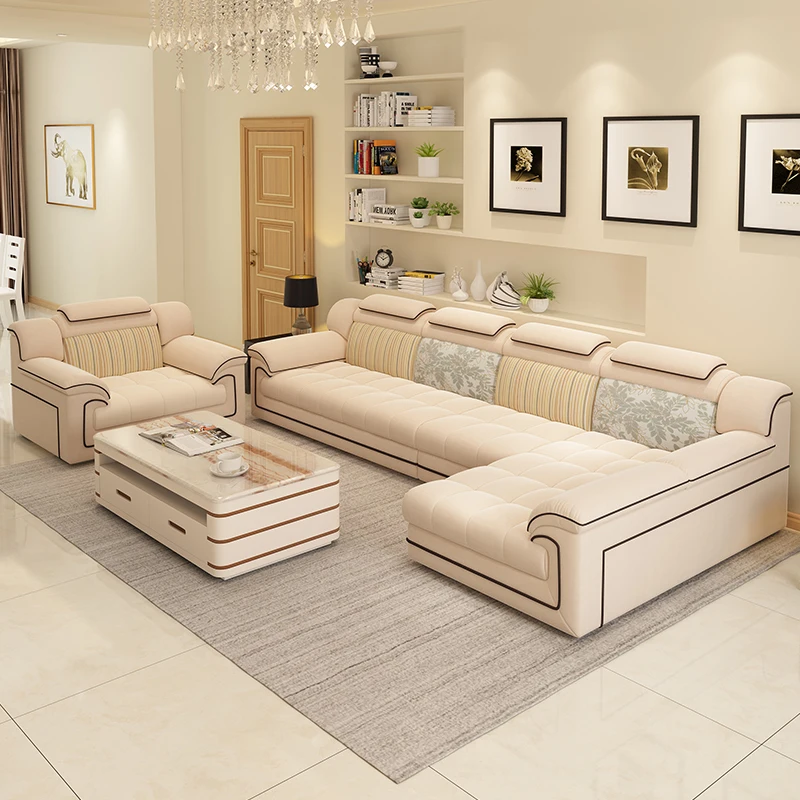 Диван секционный Easyliving для дома удобная мягкая серая мебель гостиной в