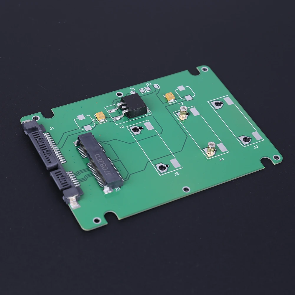 Новое поступление 1 шт. SSD mSATA до 2 5 дюймов SATA 3 адаптер конвертер карта с дюймовым