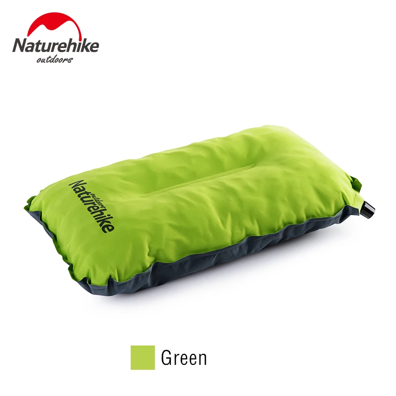 Green Naturehike сверхлегкие компактные надувные самонадувающиеся кемпинговые подушки сжимаемые портативные воздушные подушки для пешего туризма альпинизмом - Цвет: Green