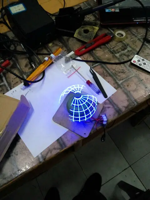 Светодиодный 3D дисплей наборы паяльные Наборы электронные diy наборы