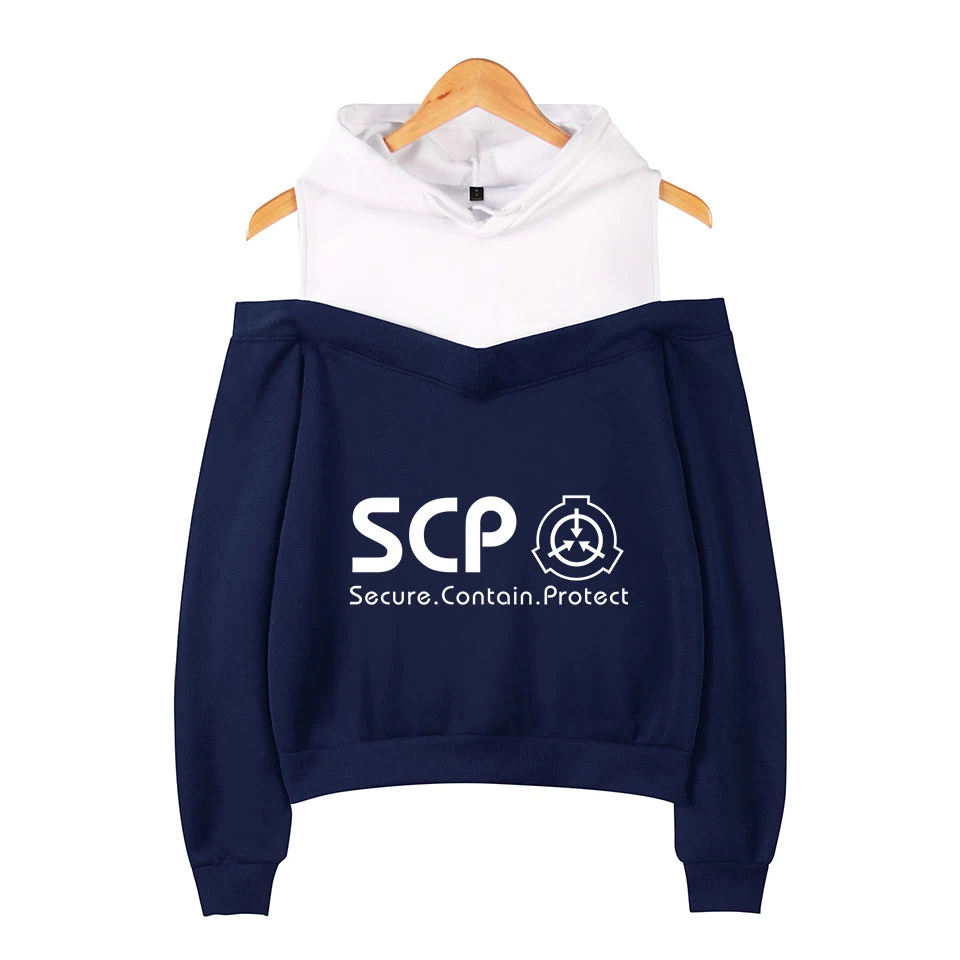 Толстовка с капюшоном K-pops Scp Foundation женская летняя толстовка 2D принтом 2019 | Женская