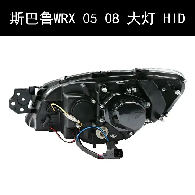 AKD автомобильный Стайлинг Головной фонарь для Subaru WRX фара 2005-2012 WRX светодиодный фонарь DRL Hid линзы проектора bi xenon автомобильные аксессуары