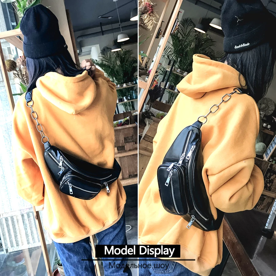 TANGYUE цепи сумка Для женщин женская Грудь Crossbody кожаная 2018 маленький черный sac femme