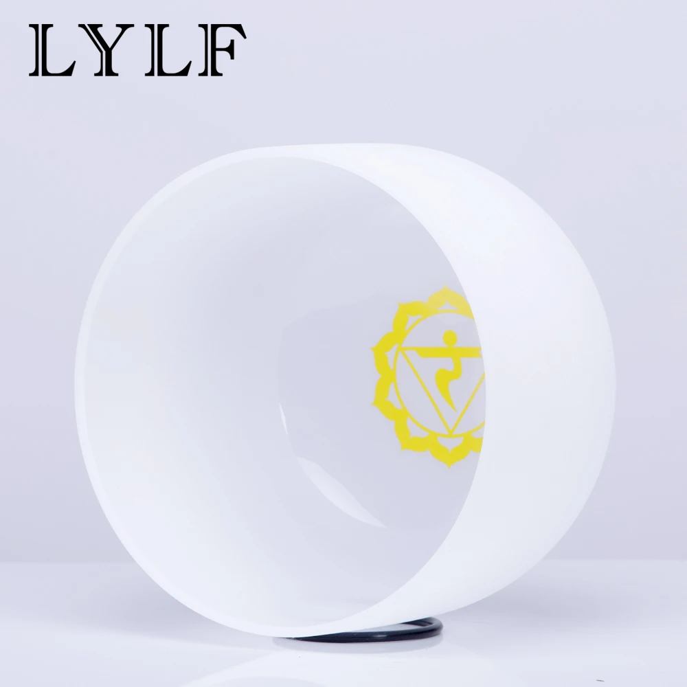 Чакра желтая кварцевая с кристаллами 8 дюймов|Колокольчики и звонки| |