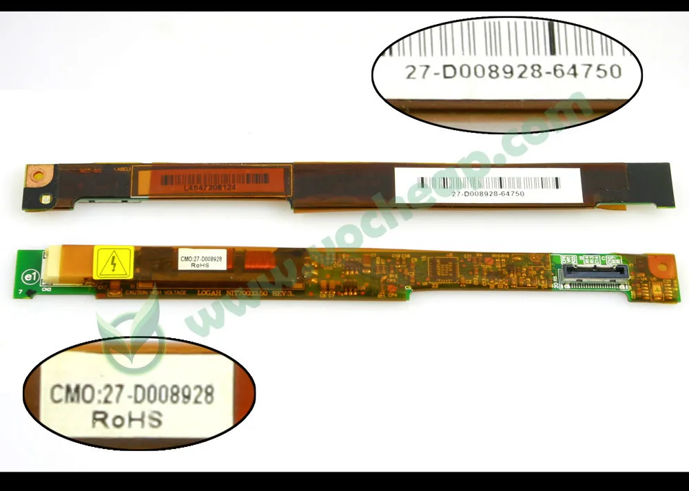 Новый CCFL ЖК-экран инвертор для Dell Inspiron 630m 640M 6400 E1505 Latitude D620 D820 D830 PP18L-NIT70033.50 27-D008928 |