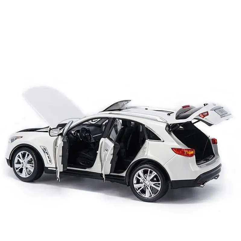 Высокая имитация INFINITI QX70 SUV Коллекция Модель 1:18 передовая модель автомобиля из сплава, литая металлическая модель игрушечного автомобиля
