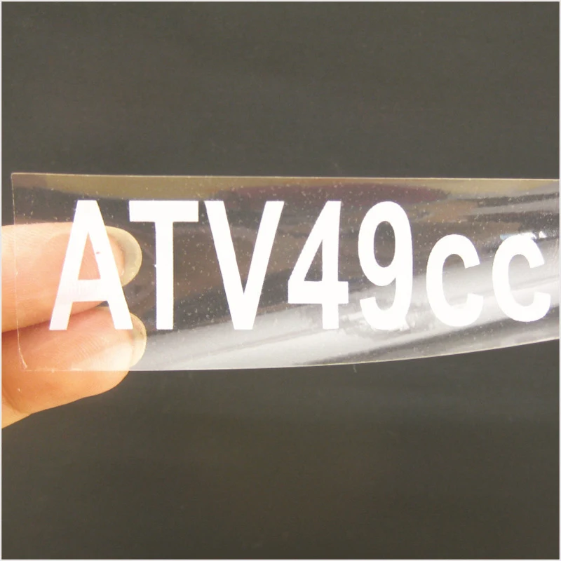 

Customized 100% direct manufacture customized waterproof plastic clear bottle label