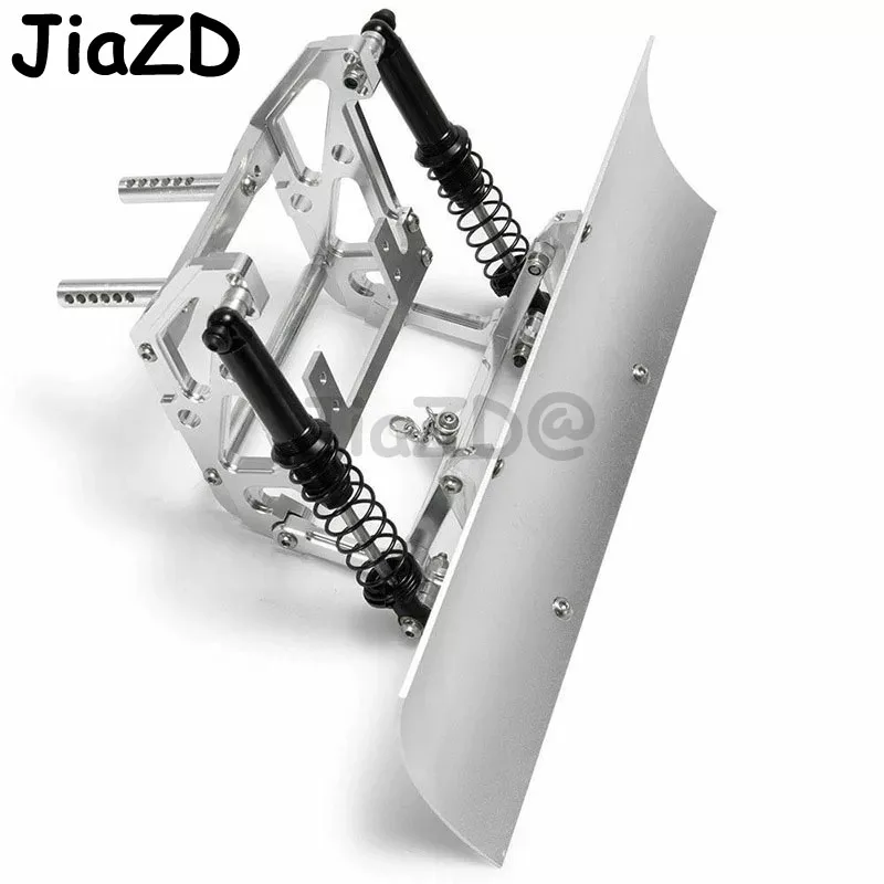 CNC сплавная Передняя лопата для снега инструмент подметания 1/10 RC Гусеничный
