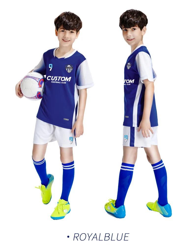 Футбольные майки Camisa De Futebol, форма, Дышащие футбольные футболки для детей, Survetement, футбольные Майо, футбольные комплекты для ног Франции