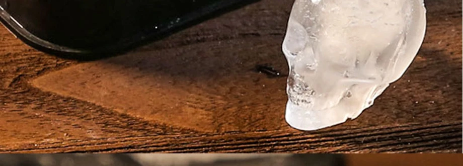 DIY Ice Cube Плесень площадь Форма силиконовая для льда Фруктового мороженого Кухня бар питьевой кости черепа подарок на Хэллоуин