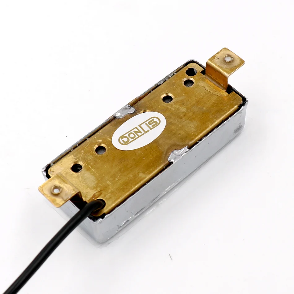 Гитарные части N& B/набор Alnico 5 Хромированная крышка мини хамбакинг для гитары