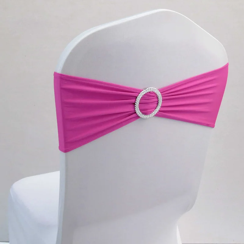 Оптовая продажа 100 шт./лот спандекс лайкра Свадебный чехол на стул ленты для