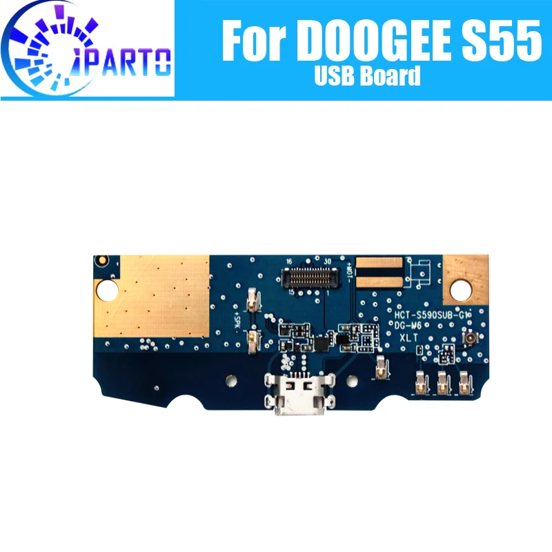 Usb плата DOOGEE S55 100% оригинал новинка зарядная с usb разъемом Сменные аксессуары для