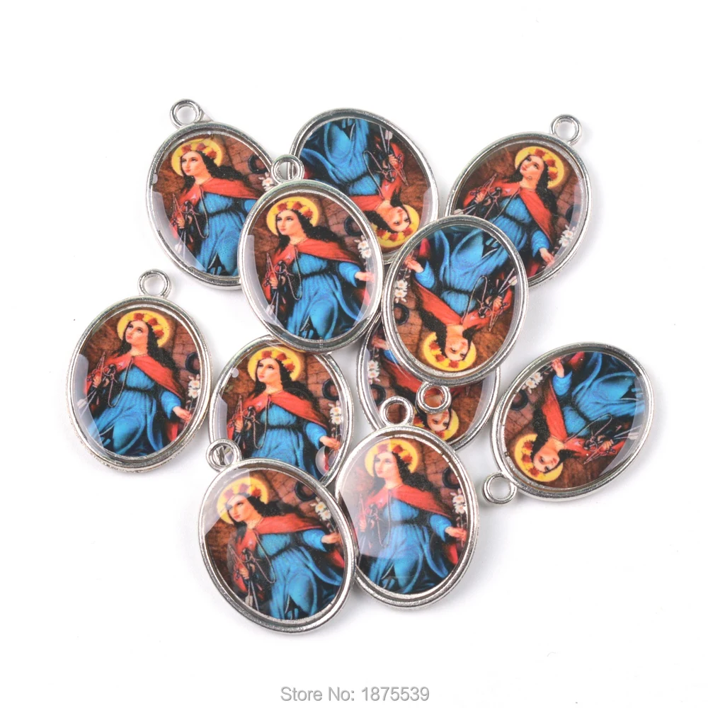 St. Philomena католическая подвеска и центральный элемент четок