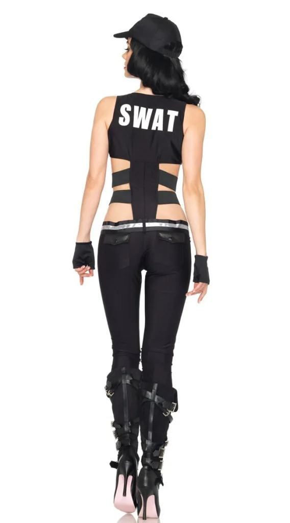 Горячие сексуальные черные полицейские копы косплей костюмы оптом снайперский