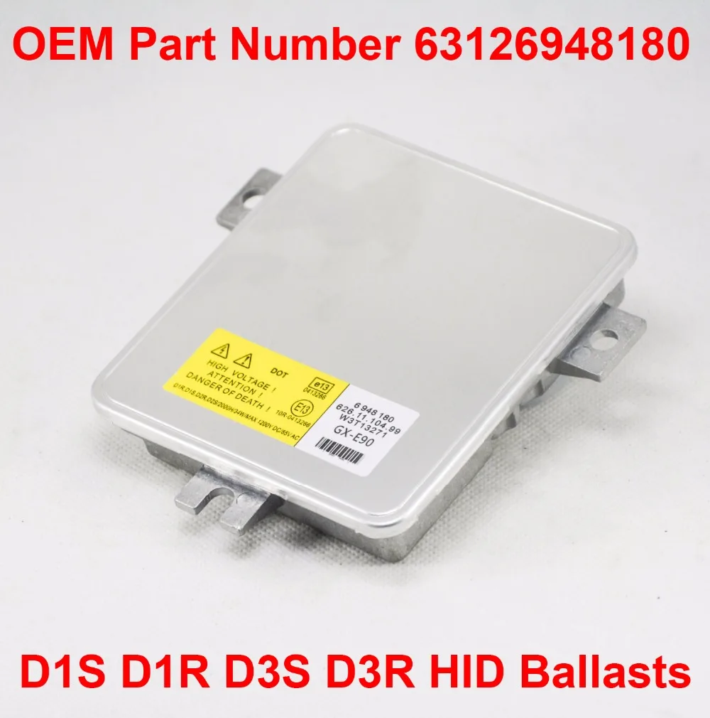 

2x 12V 35W D1R D1S D3R D3S OEM HID Xenon Headlight Ballast Control Unit OEM Part No. 63126948480 For BMW Sedan Wagon E90 E91