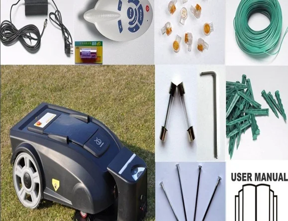 Автоматическая газонокосилка-Робот СВЕТОДИОДНЫЙ ным дисплеем и бесплатной