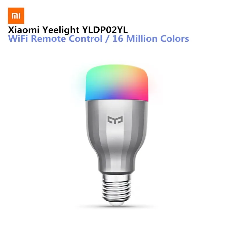 Yeelight YLDP02YL E27 9 Вт 600лм RGBW умный светодиодный светильник 16 миллионов цветов WiFi Enab светодиодный CCT Регулировка поддержка дистанционного управления
