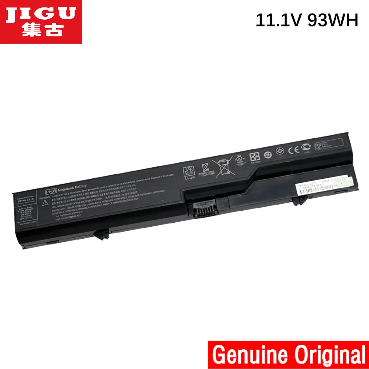 JIGU 587706 751 761 593572 001 Оригинальный аккумулятор для ноутбука Hp 420 421 425 4320t 620 625|battery hp